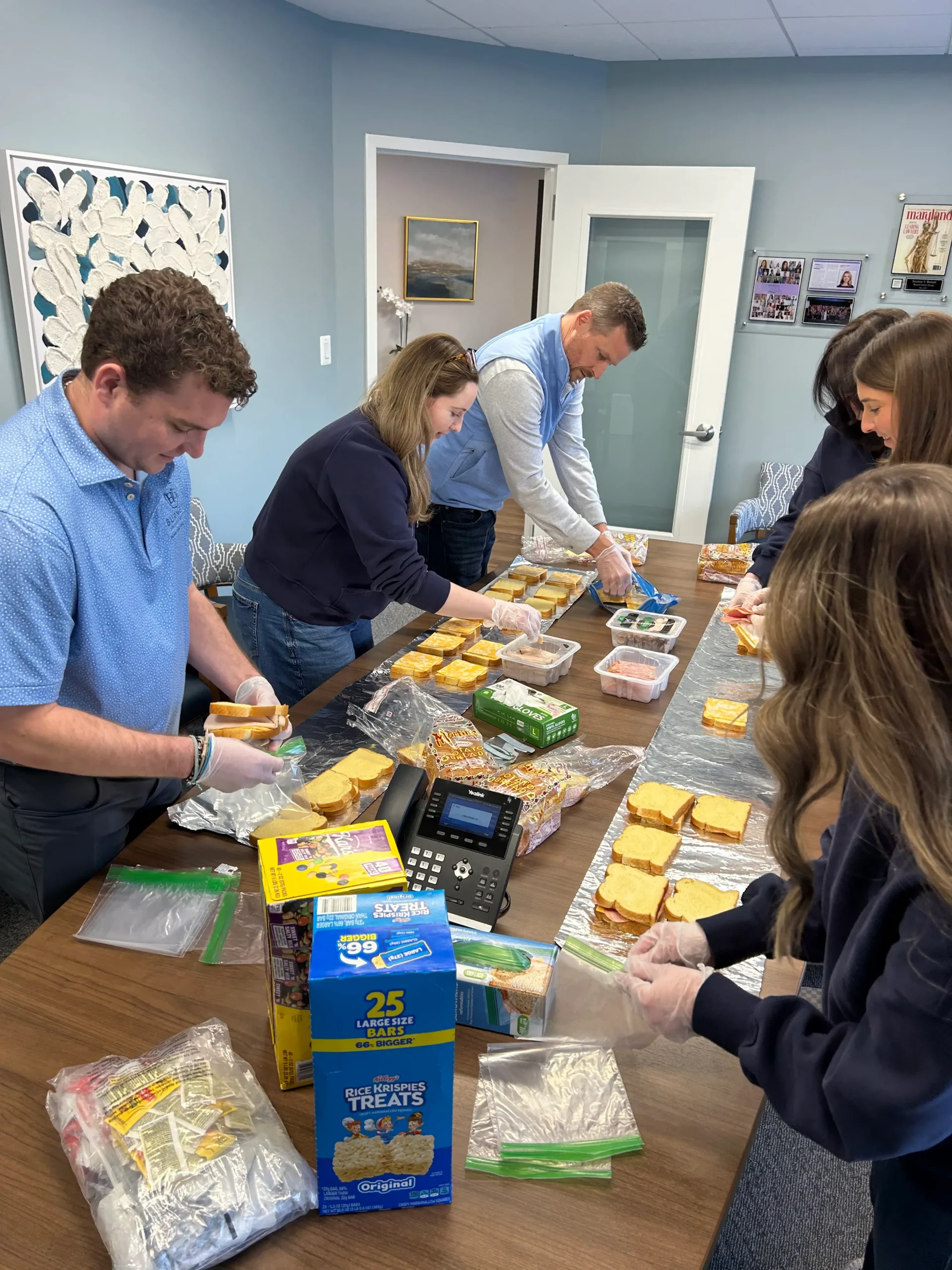 Unbagged Lunch event