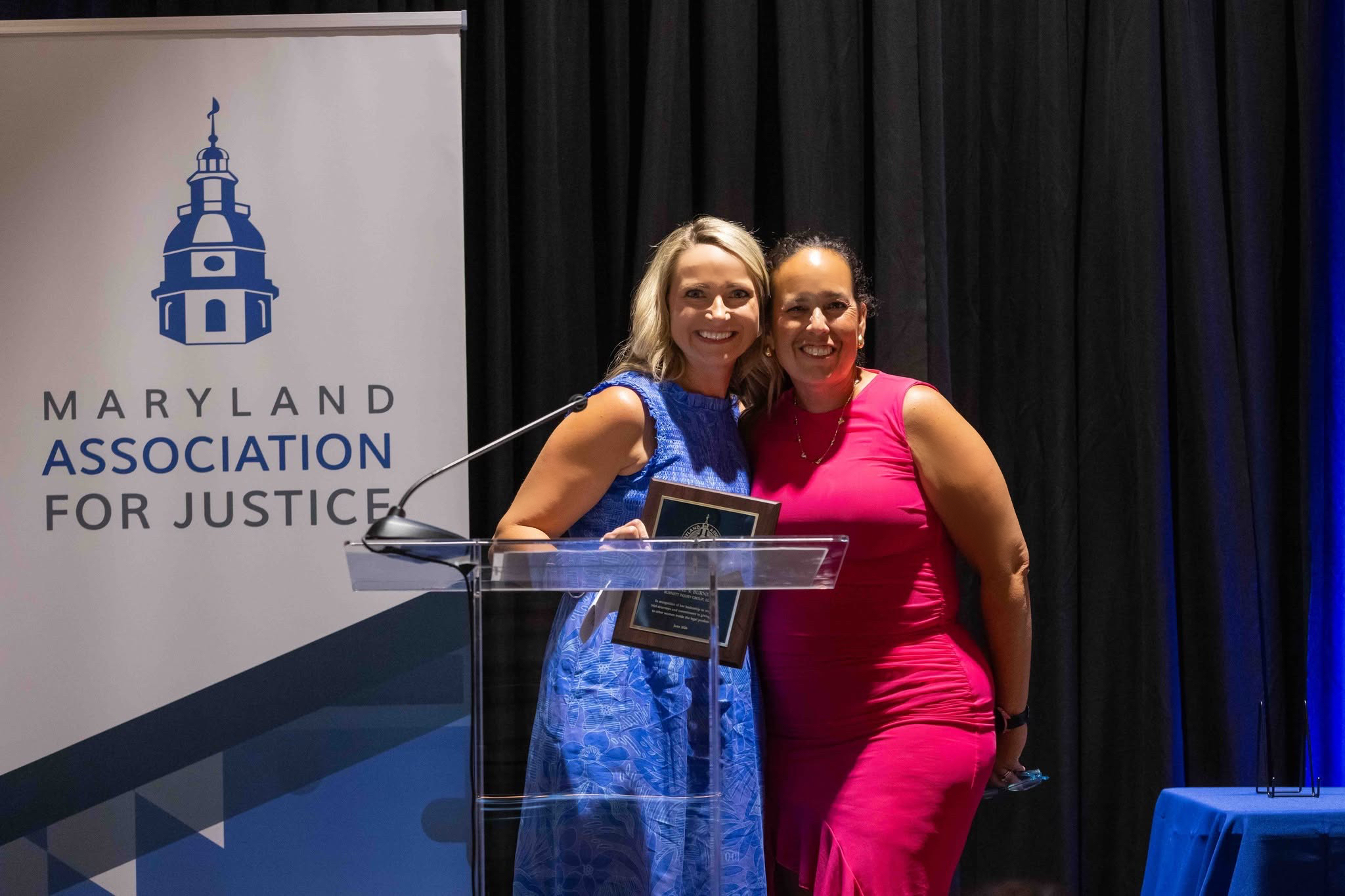 Suzanne Burnett Receives MAJ Women’s Caucus Award